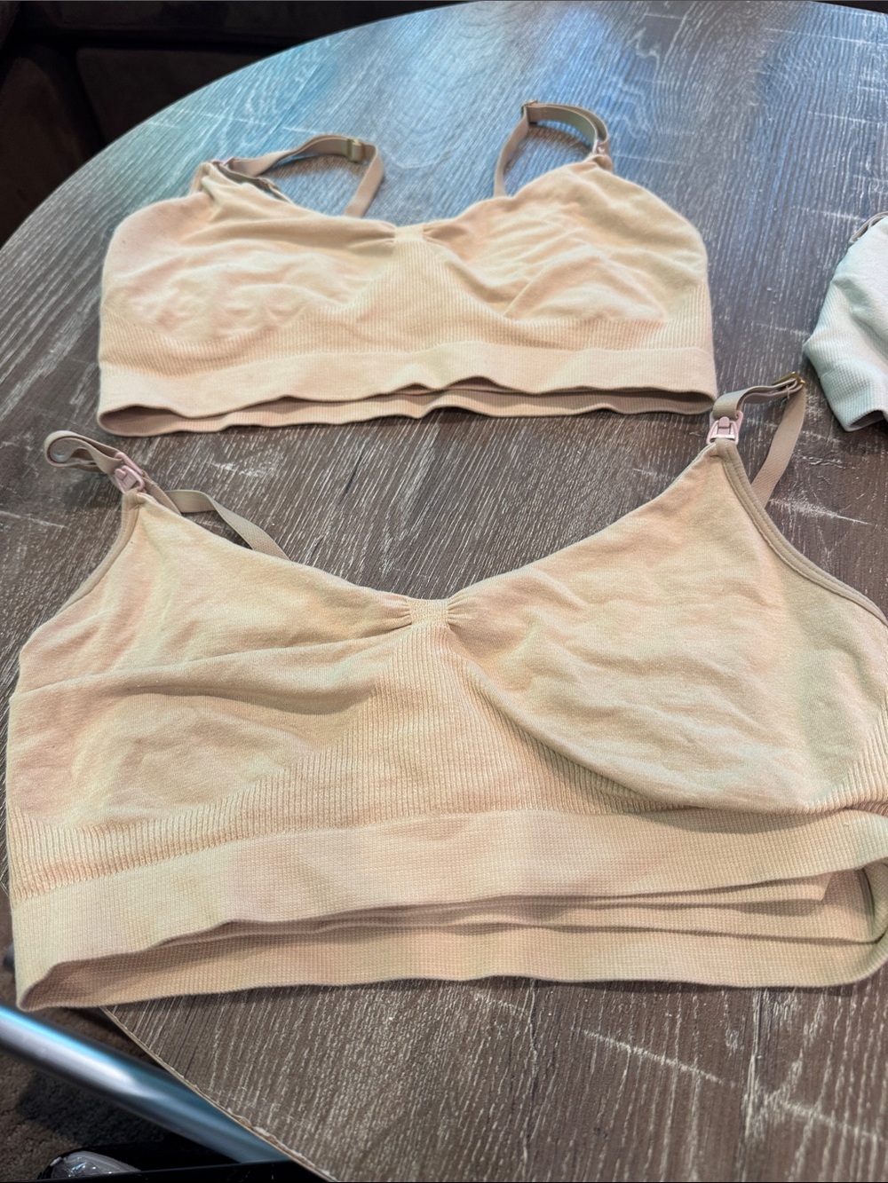 Hatch Nude/Tan Seamless Stretch Bralettes - Pack of 2